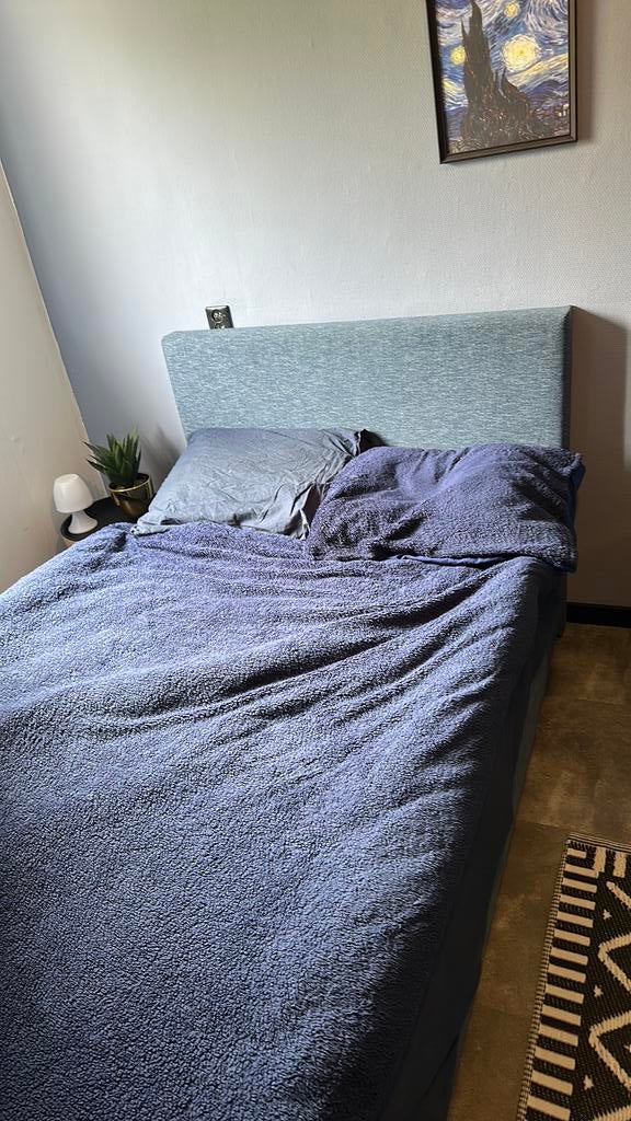 Bed, Ophalen of Verzenden, Zo goed als nieuw, Eenpersoons, 140 cm