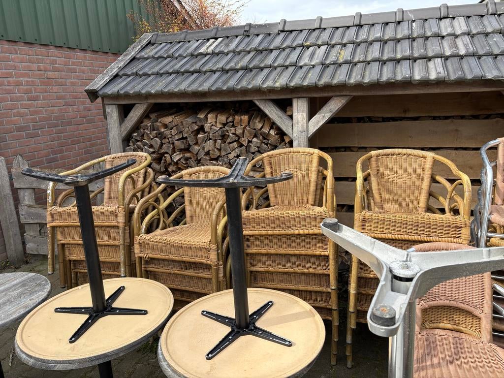 Horeca terras meubilair, Ophalen, Gebruikt