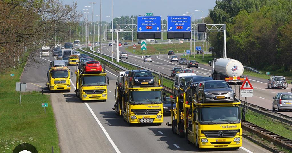 Internationale Auto Transport/Sleepdienst, Diensten en Vakmensen, Koeriers, Chauffeurs en Taxi's