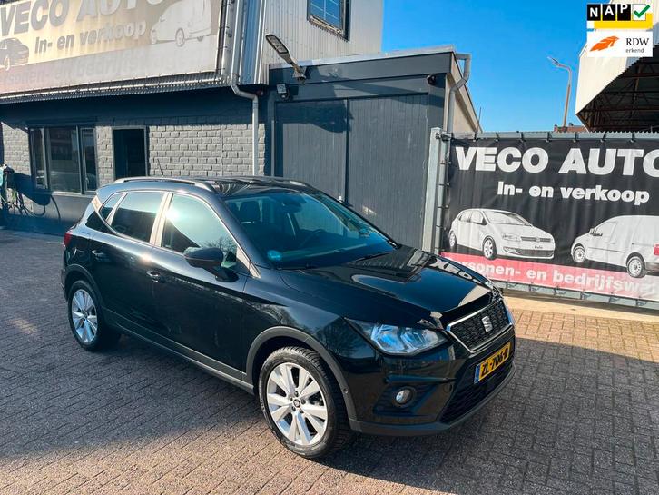 Seat Arona 1.0 TSI Style Business Intense navi pdc camera ne, Auto's, Seat, Bedrijf, Te koop, Arona, 360° camera, ABS, Achteruitrijcamera