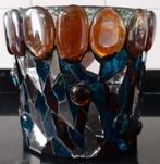 Glaskunst mozaïek kaarsenstandaard, Ophalen of Verzenden