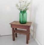 Tafeltje 50x28 Krukje Bijzettafeltje Plantentafel Brocante, Ophalen of Verzenden