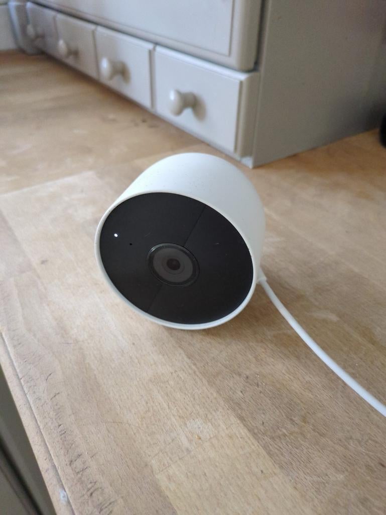 3x Google Nest outdoor cam € 100,00 p/st, Ophalen, Zo goed als nieuw, Buitencamera