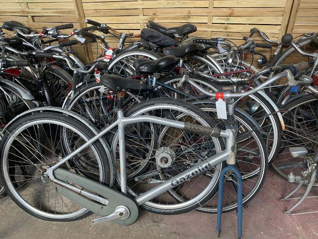 Partij Fietsen GEDEMONTEERD voor EXPORT 60 stuks, Fietsen en Brommers, Fietsen | Dames | Damesfietsen, Ophalen, Gebruikt, Overige merken