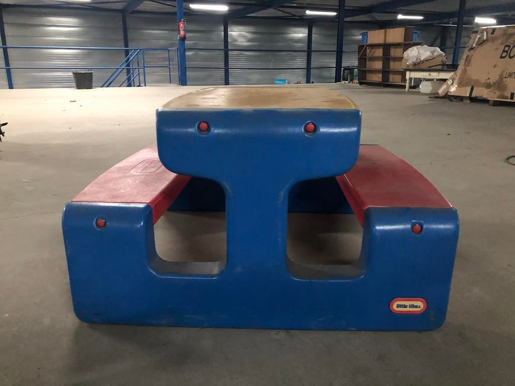 Little Tikes Kinder Picknicktafel - Stevig en Kleurrijk, Overige materialen, Gebruikt, Rechthoekig, Ophalen