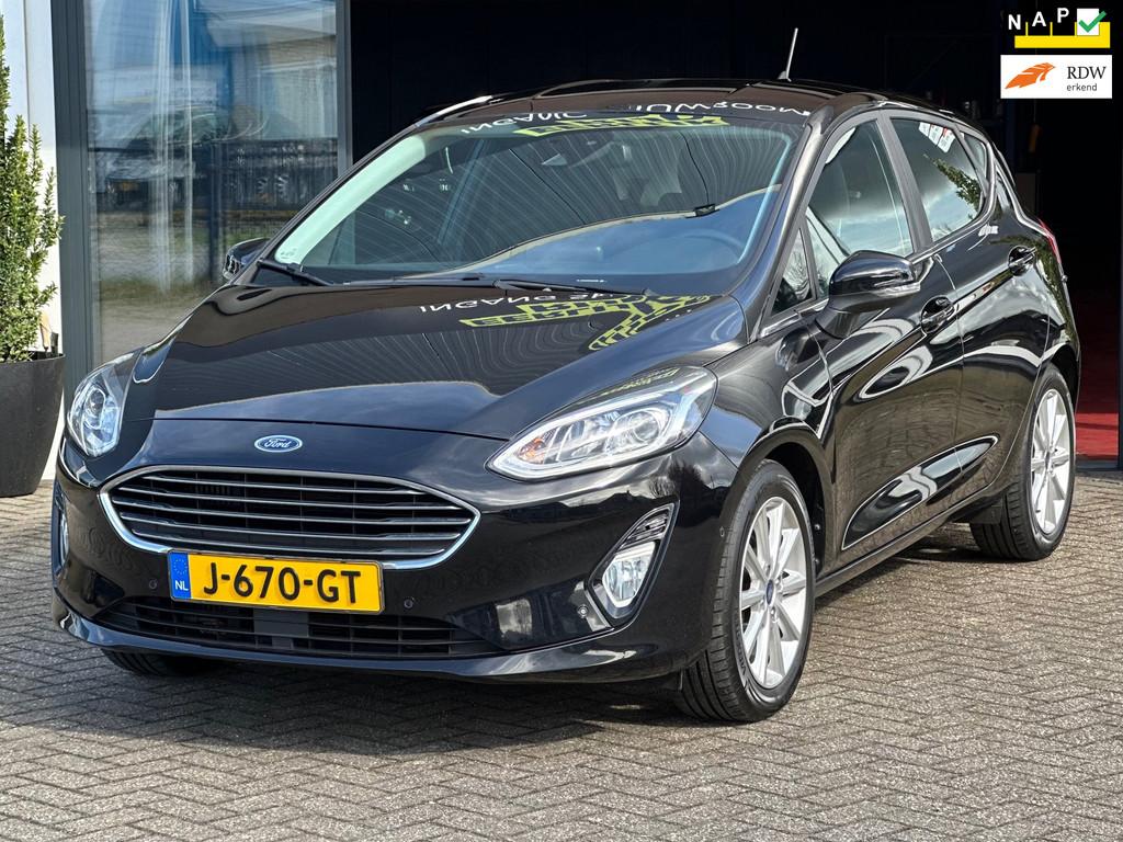 Ford Fiesta 1.0 EcoBoost Hybrid Titanium X - Dealer onderhou, Auto's, Ford, Bedrijf, Te koop, Fiësta, ABS, Achteruitrijcamera