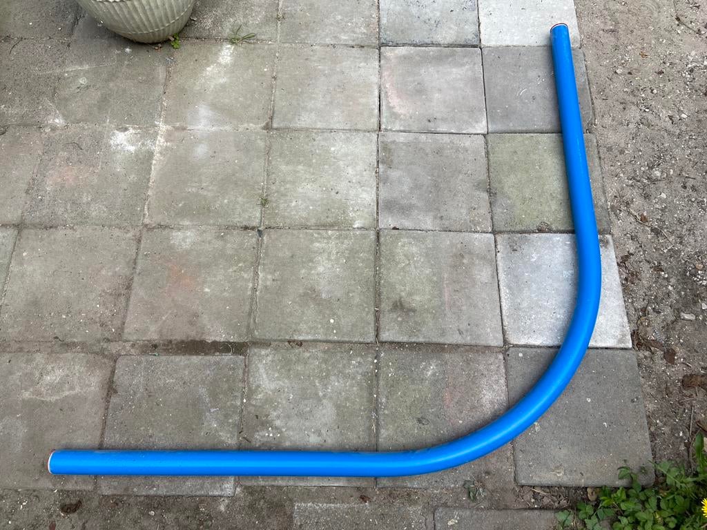 Doorvoerbocht Water Blauw Ø 50 mm, Doe-het-zelf en Verbouw, Buizen en Afvoer, Ophalen, Bochten, Pvc, Nieuw