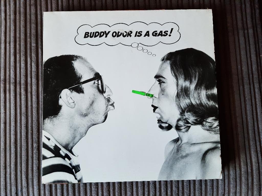 LP Buddy Odor stop / Buddy Odor is a gas (1979), Ophalen of Verzenden, Gebruikt, 12 inch