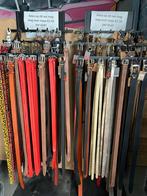 Partij echt Lederen riemen, Ophalen, Nieuw, Zwart, 115 cm of meer