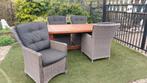 Prachtig luxe tuinset, Tuin en Terras, Tuinsets en Loungesets, Ophalen, Gebruikt, Wicker