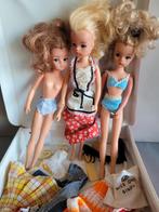 Vintage Sindy poppen, koffer en kleding /Jaren 70 Barbie, Ophalen of Verzenden, Gebruikt, Pop