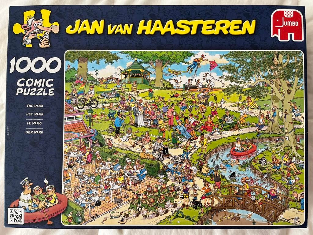 Jan van Haasteren legpuzzel. 1000 stukjes., Hobby en Vrije tijd, Denksport en Puzzels, Ophalen of Verzenden, 500 t/m 1500 stukjes