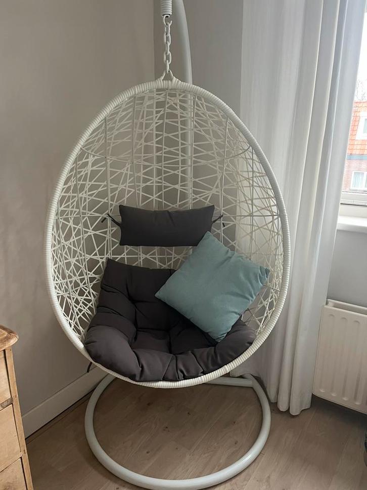 Hangstoel swing met standaard, Tuin en Terras, Tuinstoelen, Nieuw, Ophalen