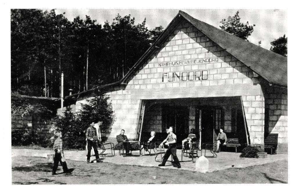 939163 Ermelo Gld 1962 Kamphuis Fijn Oord . Postzegel gedeel