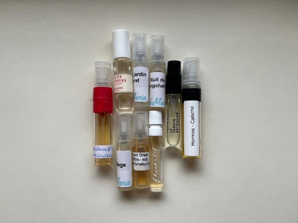 Niche parfum samples proefjes, Sieraden, Tassen en Uiterlijk, Uiterlijk | Parfum, Verzenden, Zo goed als nieuw