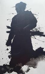 Displate metalen poster japanse samurai, Ophalen of Verzenden, Gebruikt