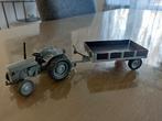 Siku Ferguson trekker met aanhanger.1 : 32, Hobby en Vrije tijd, Modelauto's | 1:32, Ophalen of Verzenden, Tractor of Landbouw