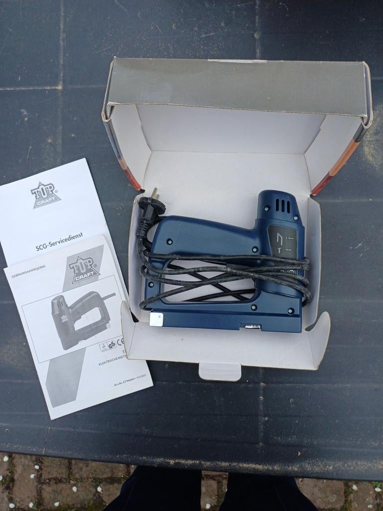 Top Craft elektrische nietmachine TET-200, Ophalen of Verzenden