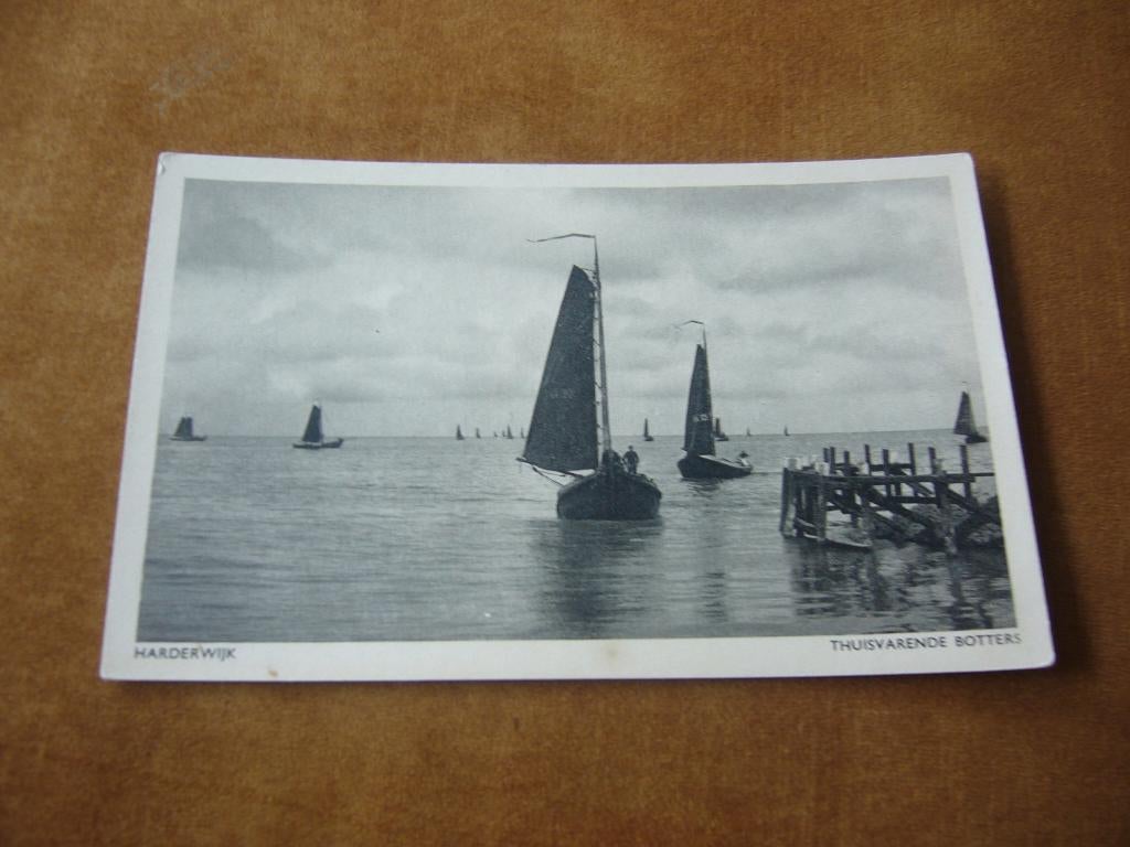 HARDERWIJK  =  THUISVARENDE BOTTERS, Ophalen of Verzenden, 1920 tot 1940, Ongelopen, Gelderland