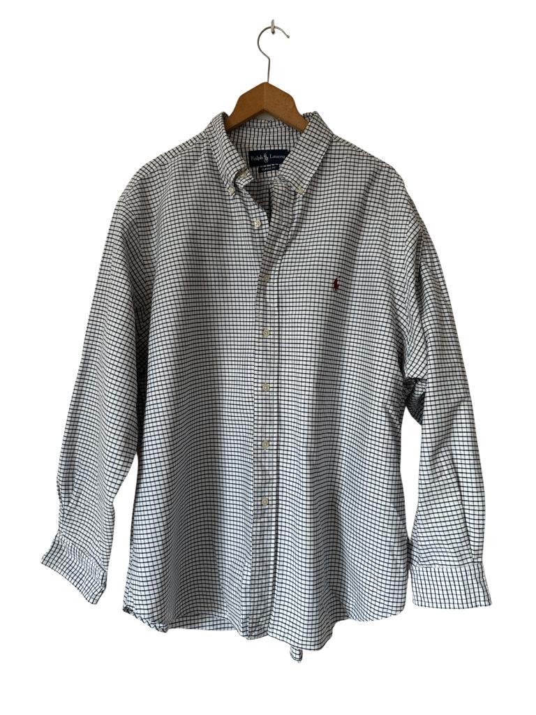 Ralph Lauren blouse XXL, Maat 46/48 (XL) of groter, Zo goed als nieuw, Verzenden, Blauw