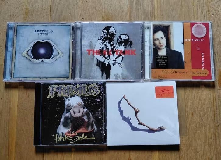 4cd's: Blur Primus Leftfield Jeff Buckley, Ophalen of Verzenden, Zo goed als nieuw
