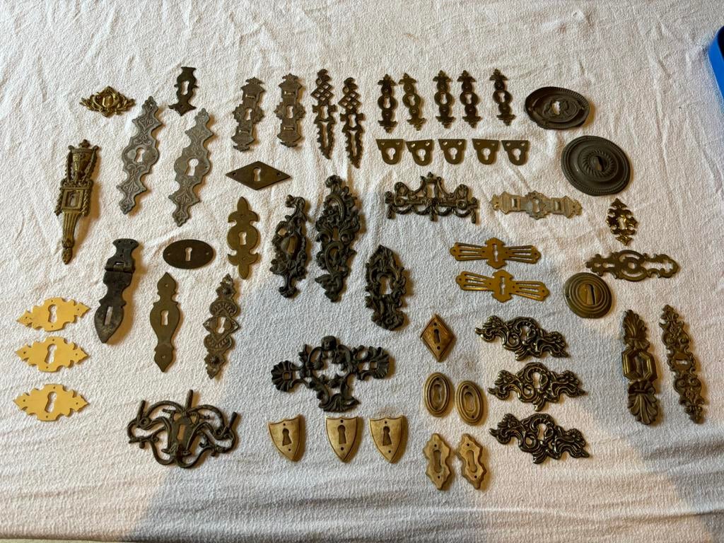 Sleutelplaten, Ophalen of Verzenden, Overige materialen, Overige typen