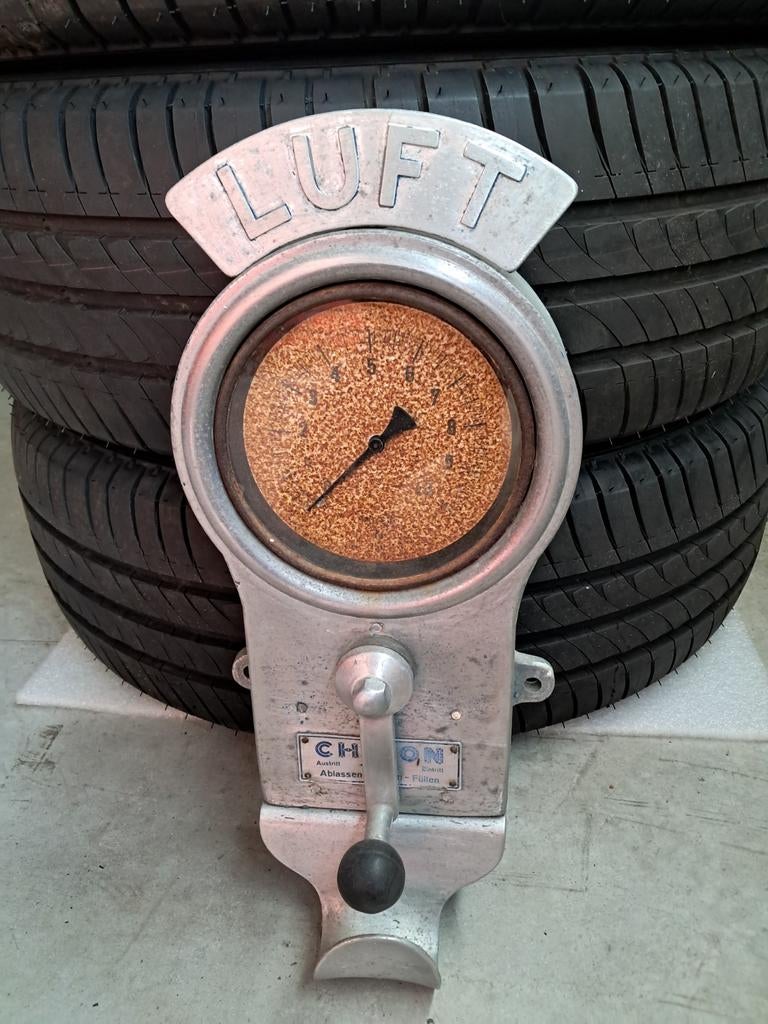 Oude Duitse Air Luchtvulmeter in originele staat van Chirion, Ophalen, Eu, Gebruikt, Eu