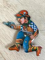 Blikken cowboy klik speelgoed B. Shackman & Co 1984 India, Antiek en Kunst, Antiek | Speelgoed, Verzenden