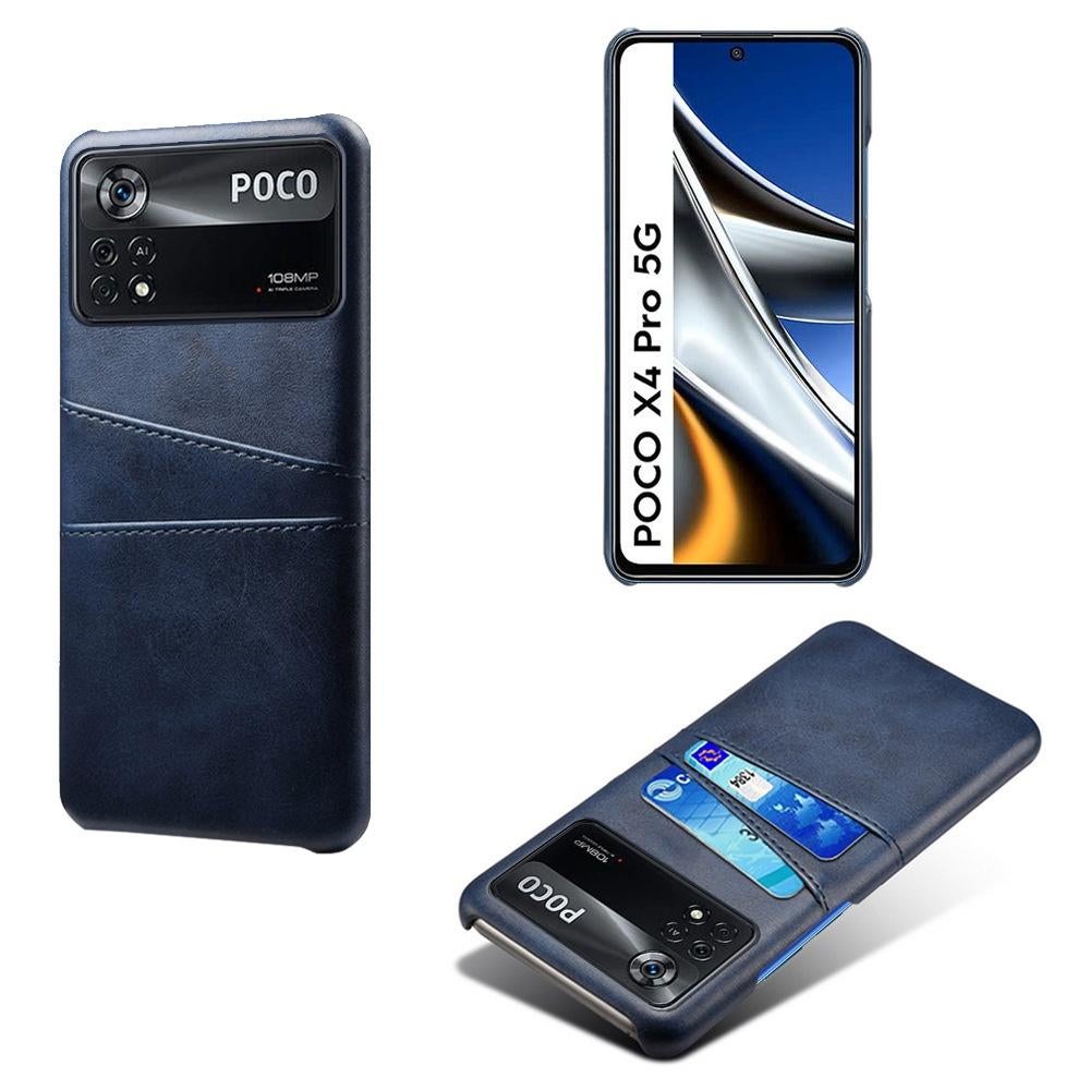 Backcover+Screenprotector voor Xiaomi Poco X4 Pro 5G _ Blauw, Verzenden, Nieuw, Hoesje of Tasje