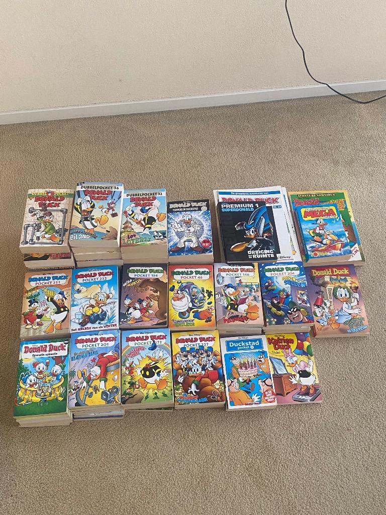 Donald Duck Boeken, Boeken, Meerdere stripboeken, Ophalen, Gelezen, Walt Disney