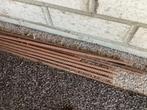 16 stuks betonijzer, 1.25m lang, 8mm dik, Doe-het-zelf en Verbouw, Metalen, Ophalen, Gebruikt, IJzer
