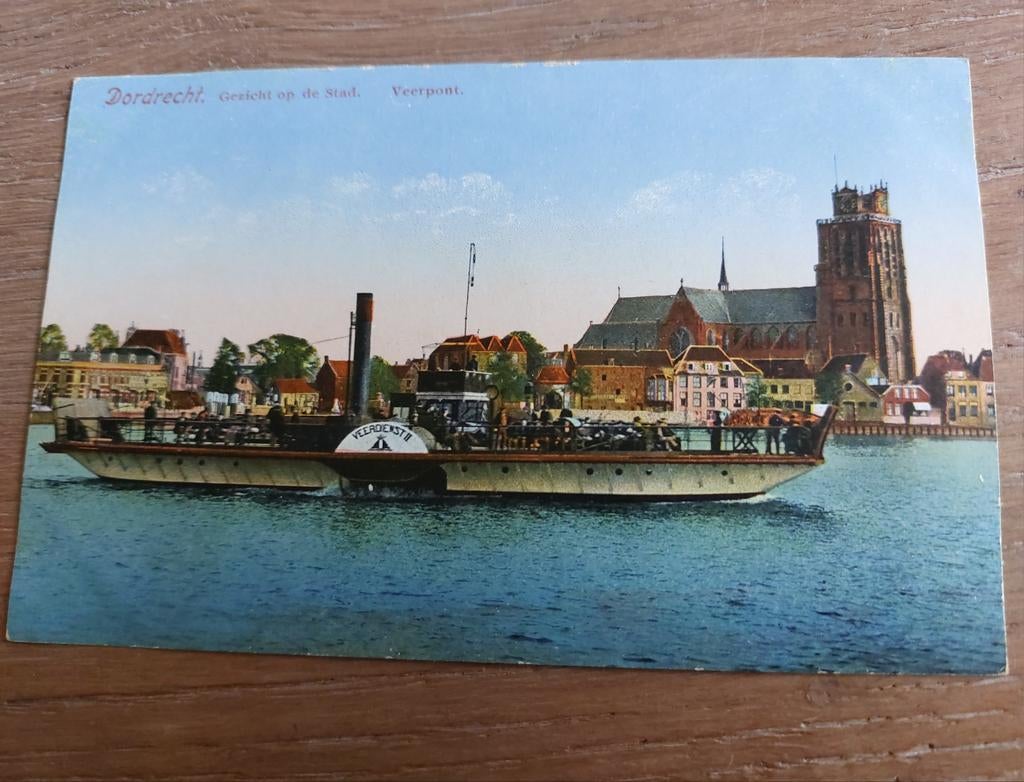 Oude ansichtkaart Dordrecht, Ophalen of Verzenden, Kaart, Foto of Prent