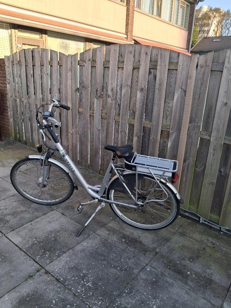 Elektrische fiets Stella albatros, Gebruikt, 51 tot 55 cm, 30 tot 50 km per accu, Ophalen
