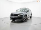 Skoda Kodiaq 2.0 TSI 4x4 SPORTLINE PANO VIRTUAL 7 PERSOONS, Auto's, Skoda, Gebruikt, Zwart, 1984 cc, 7 stoelen