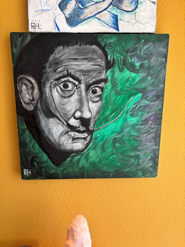 Schilderij Salvador Dalí, Antiek en Kunst, Ophalen of Verzenden