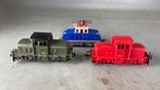 FLEISCHMANN ho 3 stuks Rangeerlocs . OPKNAPPERS., Ophalen of Verzenden, Zo goed als nieuw, Gelijkstroom, Fleischmann