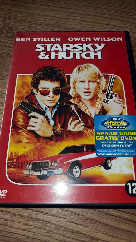 Starsky & Hutch. Ben Stiller, Vince Vaughn en Owen Wilson., Vanaf 16 jaar, Ophalen of Verzenden, Zo goed als nieuw, Actiekomedie