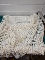 vitrage vintage creme vierkantjes lood rand, Ophalen of Verzenden, 'T Olde Gre-j, Info@toldegrej.nl, Endepoelstraat 20f Didam