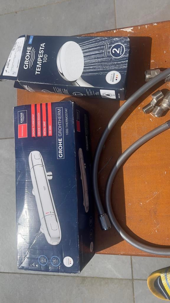 Grohe douche set – NIEUW (Grohtherm 1000 + Tempesta 100), Ophalen of Verzenden, Nieuw, Douche