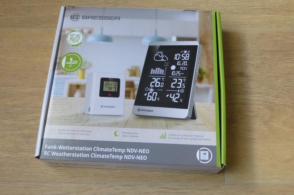 Weerstation Bresser  te koop, Audio, Tv en Foto, Weerstations en Barometers, Ophalen of Verzenden, Nieuw, Weerstation