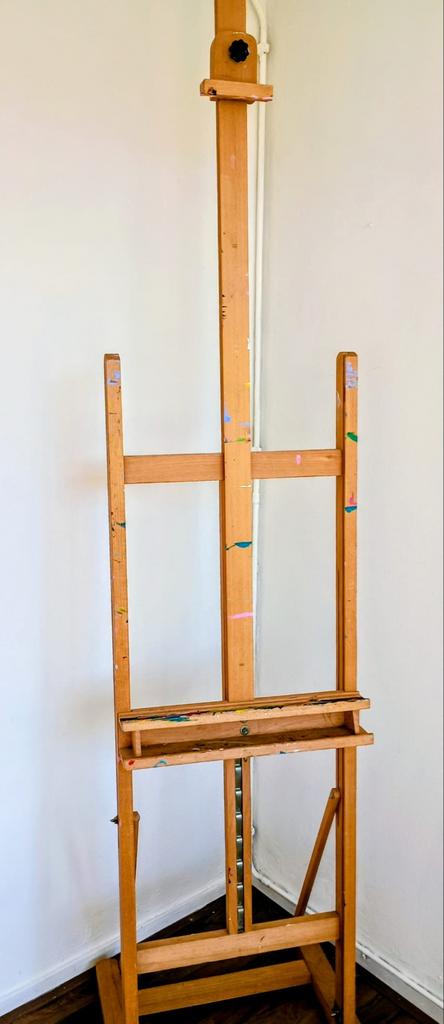 Houten Schildersezel, Ophalen, Gebruikt, Ezel