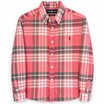 Ralph Lauren Polo blouse XL - Geruit rood/wit/grijs, Ralph Lauren, Ophalen of Verzenden, Zo goed als nieuw, Halswijdte 43/44 (XL)