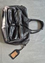 Cowboysbag leren tas Zwart, Ophalen of Verzenden, Zo goed als nieuw, Zwart, Overige typen