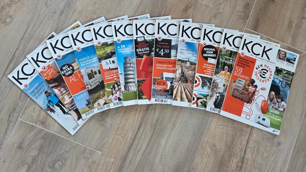 Verzameling tijdschriften KCK Kampeer & Caravan Kampioen, Boeken, Tijdschriften en Kranten, Ophalen, Zo goed als nieuw, Sport en Vrije tijd
