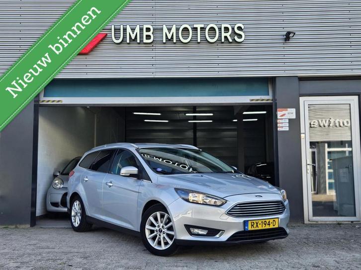Ford Focus Wagon 1.0 Titanium Clima Dealeronderhouden, Auto's, Ford, Bedrijf, Te koop, Focus, ABS, Achteruitrijcamera, Airbags