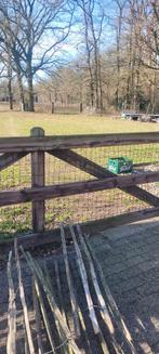 Gebruikt weide hek 350 meter, Met poort, Gebruikt, Overige typen, Ophalen of Verzenden