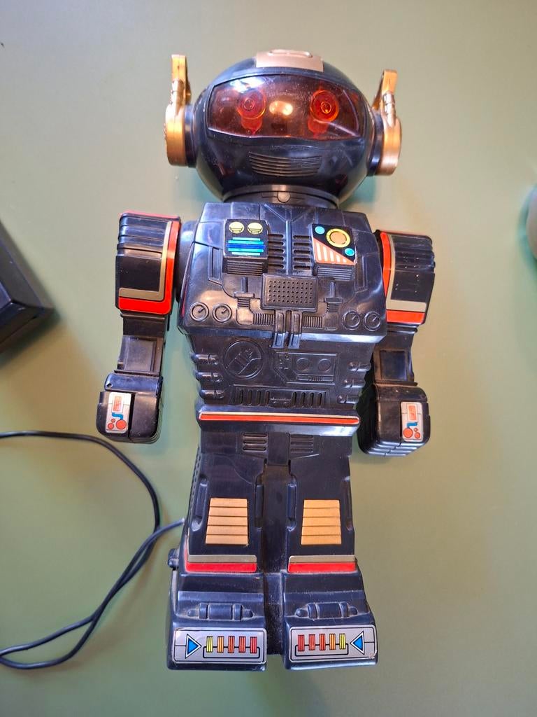 Vintage Talk-A-Tron Robot met afstandsbediening, Kinderen en Baby's, Ophalen of Verzenden