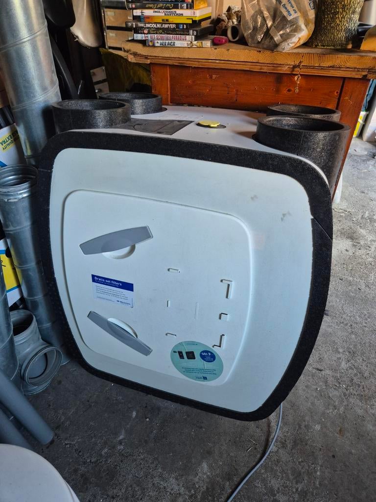 Wtw unit Itho Daalderop HRU ECO 350 m³/h Ventilatie-unit, Ophalen, Gebruikt, Ventilator