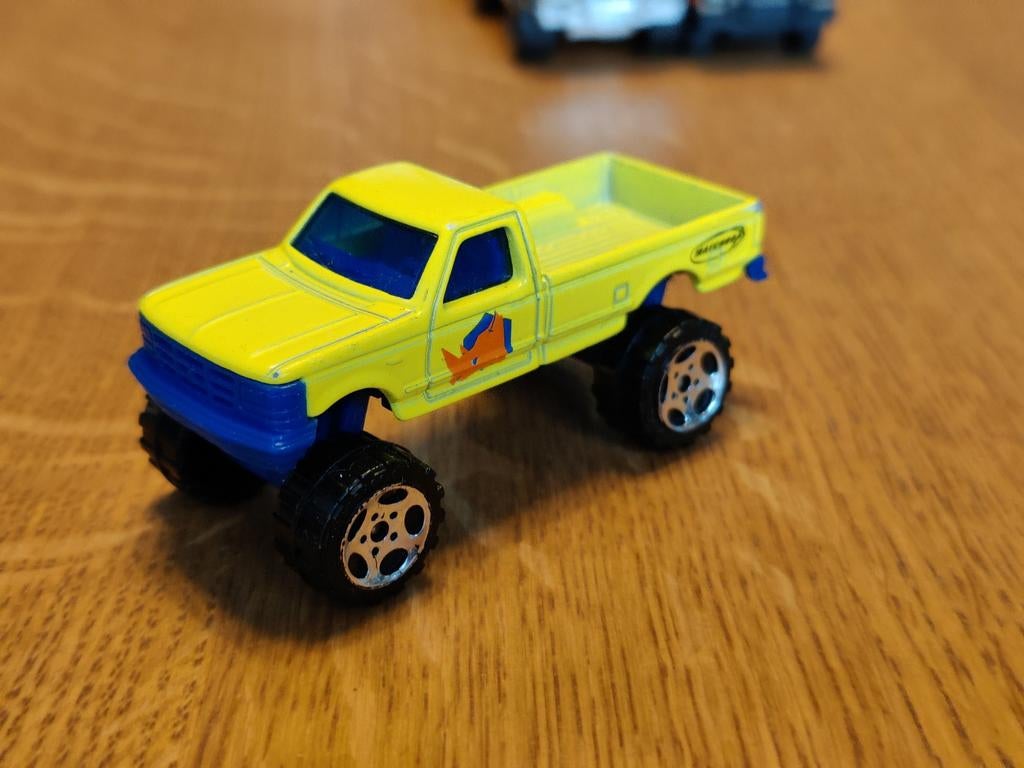Matchbox Ford F150 Pickup GEEL, Ophalen of Verzenden, Auto