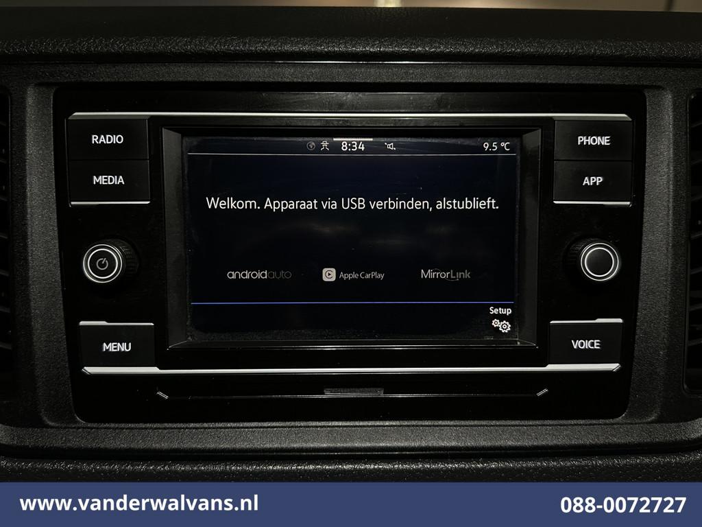 Volkswagen Crafter 2.0 TDI 141pk L3H2 L2H1 Euro6 Airco | Cam, Voorwielaandrijving, Stof, Gebruikt, 4 cilinders